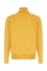 Ochre cashmere sweater -  | Wise