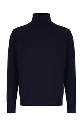 Midnight blue cashmere sweater -  | Wise