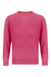 Fuchsia cashmere sweater -  | Wise