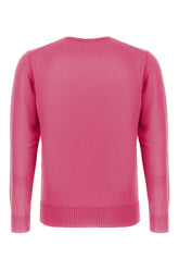 Fuchsia cashmere sweater -  | Wise