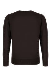 Dark brown cashmere sweater -  | Wise