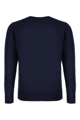 Midnight blue cashmere sweater -  | Wise