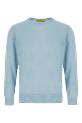 Pastel light blue cashmere sweater -  | Wise