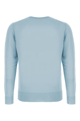 Pastel light blue cashmere sweater -  | Wise
