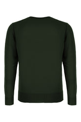Dark green cashmere sweater -  | Wise