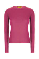 Fuchsia cashmere sweater -  | Wise