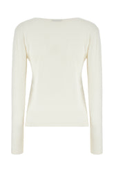 Ivory cashmere sweater -  | Wise