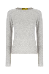 Melange grey cashmere sweater -  | Wise