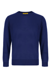 Electric blue cashmere sweater -  | Wise