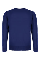 Electric blue cashmere sweater -  | Wise