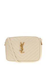 Ivory leather Lou crossbody bag -  | Wise