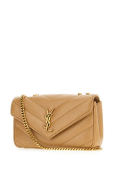 Borsa a spalla Loulou piccola in nappa cappuccino -  | Wise