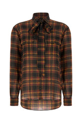 Embroidered wool shirt -  | Wise