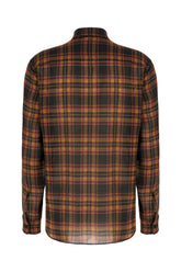 Embroidered wool shirt -  | Wise