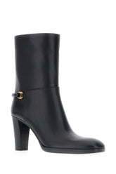 Black leather Sulpice boots -  | Wise