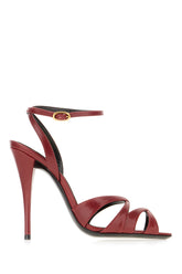 Tiziano red leather Chandelle sandals -  | Wise