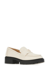 Chalk leather loafers -  | Wise