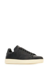 Black leather sneakers -  | Wise