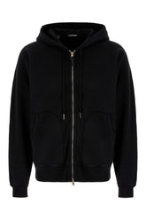 Black cotton sweatshirt -  | Wise