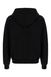 Black cotton sweatshirt -  | Wise