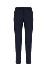 Midnight blue wool pants -  | Wise