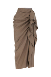 Gonna in misto lana cammello -  | Wise