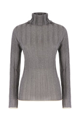 Top in misto viscosa argento -  | Wise