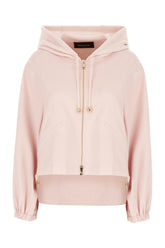 Bomber in misto lana stretch rosa -  | Wise