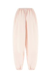 Pink stretch wool blend pants -  | Wise