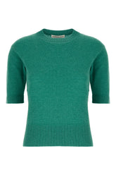 Green cashmere sweater -  | Wise