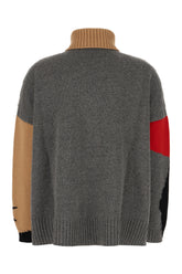 Embroidered wool blend sweater -  | Wise