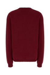 Maglione in cashmere bordeaux -  | Wise
