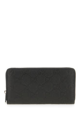Black leather wallet -  | Wise