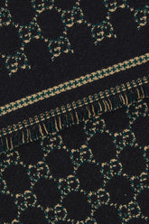 Sciarpa in lana ricamata -  | Wise