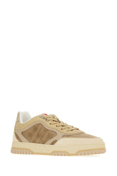 Sneaker Re-Web multicolor in pelle e tessuto GG Supreme -  | Wise