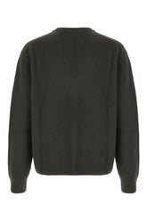 Graphite wool blend cardigan -  | Wise
