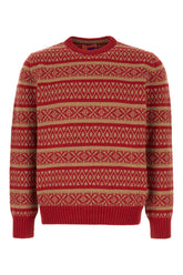 Embroidered wool blend sweater -  | Wise