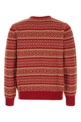 Embroidered wool blend sweater -  | Wise