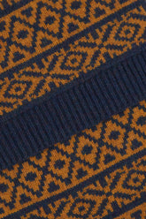 Embroidered wool blend scarf -  | Wise