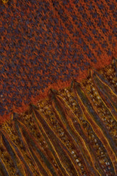 Embroidered acrylic blend scarf -  | Wise