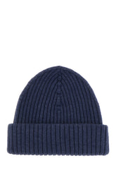 Cuffia in misto lana blu denim -  | Wise