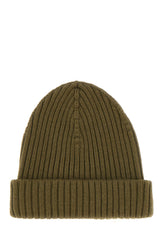 Cuffia in misto lana verde militare -  | Wise