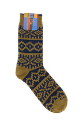 Calze in misto lana stretch ricamata -  | Wise