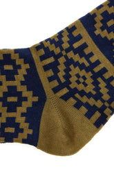 Calze in misto lana stretch ricamata -  | Wise