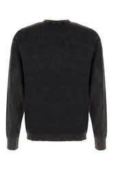 Slate cotton sweatshirt -  | Wise