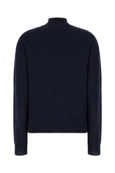 Maglione in lana blu notte -  | Wise