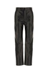 Pantalone in pelle nera -  | Wise