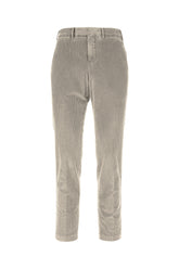 Dove grey corduroy pants -  | Wise