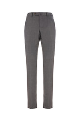Grey stretch wool pants -  | Wise