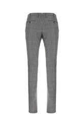 Embroidered wool pants -  | Wise